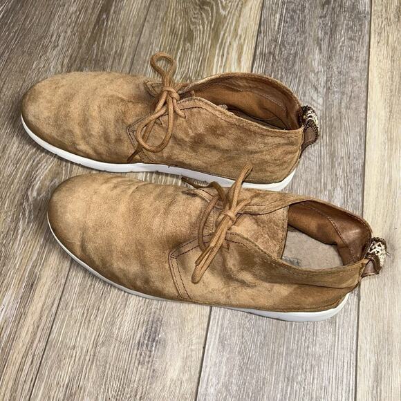 UGG Freamon Men's 11 Brown Beige Suede Chukka Ankle Boots Shoes Lace Up 1007645 - Picture 6 of 11